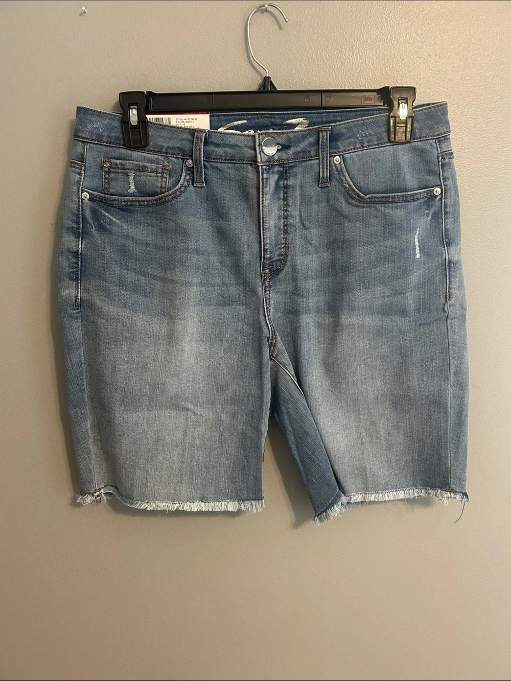 Seven7 Denim Bermuda Shorts